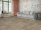PVC Bodenbelag Vinylboden in lebhafter Holz Optik, Zuschnitt (5m breit, 4m lang)