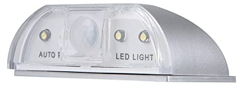 Schlüssellochlicht Intelligenter PIR-Infrarot-Automatiksensor Bewegungsmelder Sperrlicht 4 LED-Lampe