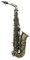 COMETX Saxophon High Grade Antik Finish Biegen Eb E-flach Alto Sax Abalone Schale Schlüssel Carving Muster Etui Handschuhe Reinigungstuch Straps Bürste