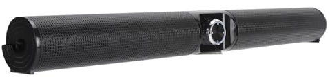Bewinner Bluetooth 5.3 Soundbar, RGB Home Theater Speaker with USB, Optical, AUX Port, 20W 3D Stereo Sound Subwoofer for Home Theater TV PC