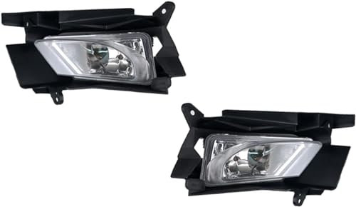 LHyfA Auto Nebelscheinwerfer für Mazda 3 BL 2008-2013,Frontstoßstange Nebelscheinwerfer Nebelscheinwerfer Nebelscheinwerfer Tagfahrlicht,C/A Pair.