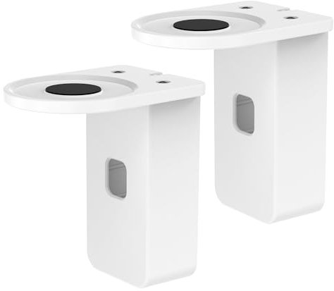 Cozycase Steckdosehalterung für Dot/Google Nest Mini - Wandhalterung Wall Ständer Halterung (Weiß, 2er Pack)