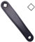 Alps2Ocean Universal Fahrrad Kurbelarm, 152mm/160mm/165mm/170mm/175mm Linker Kurbelarm, Kurbelarm Links Erhältlich in Diamantloch und Quadratloch für City Bike, Faltrad, MTB, E-Bike, Rennrad