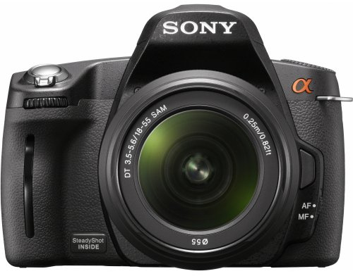 Sony Alpha 290L DSLR Camera Kit (14.2 MP, Body + DT 18-55mm SAM Lens, Black) (Renewed)