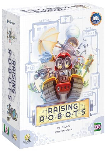 SPIEL DAS! Verlag - Raising Robots - kompetitives Brett-Spiel