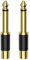 EMK RCA to 1/4 Inch Adapter (6.35mm to RCA Adapter) – Gold-Plated RCA Female to Quarter Inch Jack TS Mono Adapter Phono Audio Connector for Mixer, Amp, Subwoofer (RCA to 1/4 Adapter 2PCS)
