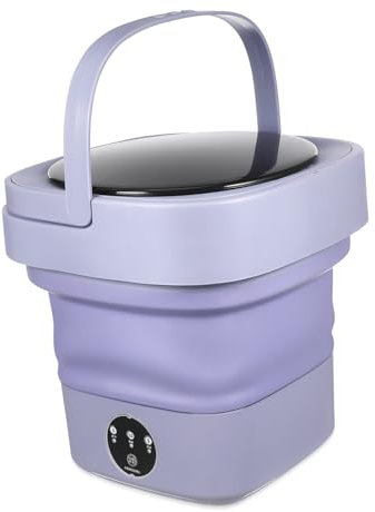 TOPBATHY Mini Lavadora Portátil Plegable Lavadora De Sobremesa Pequeña Que Ahorra Espacio
