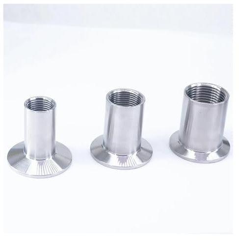 1pc 1/2 3/4 1 1-1/2 2 NPT Female x 1.5 Tri Clamp 304 Stainless Steel Ferrule Pipe Fitting Home Brew Beer(1)
