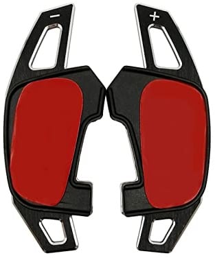 MKKDYC Palette Cambio Prolunghe Compatibile con per Golf 7 7.5 GTI MK7 GTE GTD RLINE per Polo per Scirocco per Jetta Gli Volante per Auto Paddle Shift Estendi La Modifica della Decorazione Cambio(2)