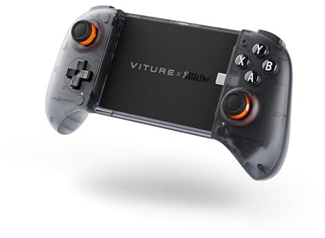 VITURE x 8BitDo Ultimate Mobile Gaming Controller - El Primero Del Mundo para Gafas XR | USB-C Latencia Mínima, Sticks de Efecto Hall, Carga Mientras Juegas, Rendimiento Profesional para Android