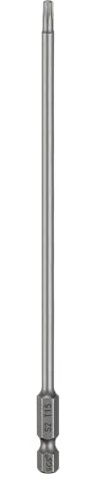 QUARKZMAN T15 Torx Bit Set Schraubendreher Bitsatz 1/4 Zoll Sechskantschaft 150mm Lang Magnetisch Hex Sechskant Ohne Loch Spitze Bohrer Bits S2 Stahl für Torx Schrauben Werkzeug
