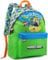 Clondo Schulrucksack 41 × 31 × 18 cm für Grundschule (Klasse 1–4) – gepolsterte Träger, Innenfach‑Teiler, Fronttasche, Trinkflaschenfach – leichter Rucksack für Jungen – für Minecraft Fan