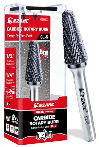 EZARC Carburo de tungsteno AlCrN Lima giratoria (2)