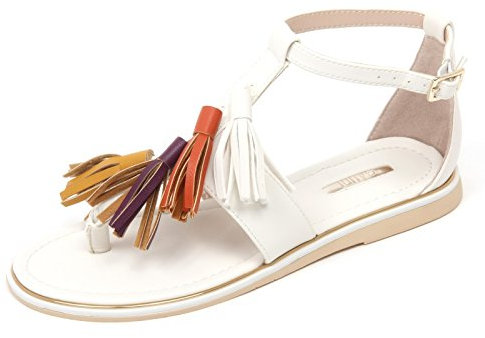 Gaudi C6890 Sandalo Basso Donna Scarpa Avorio Shoe Sandal Woman [36]