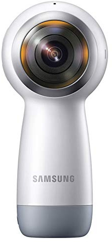 Samsung Gear 360 - Cámara compacta de 8,4 MP, CMOS 8,4 MP, CMOS 4K Ultra HD, 130 g, Color Blanco