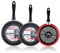MAGEFESA K2 Rojo - Set Juego 3 Sartenes 20-24-28 cm, inducción, Antiadherente Piedra Libre de PFOA