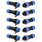 Uonecn Conectores de Aviación,IP68 SP13 2 Pin Waterproof Montaje en Panel Enchufe Aviation Socket Cable Connector Power Plug Male Plug Female Socket 5 Sets