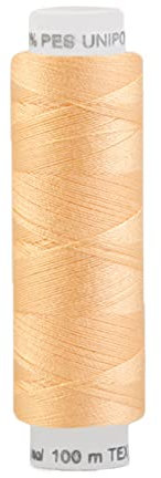 Nähgarn 100m Unipoly 120 Tex14x2 Polyester Nähfaden Nähmaschinengarn Farben 1v6