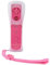 AeeYui Controlar Remoto Wii/Wii U, Funda de Silicona y Correa del Control Remoto Wii (Rosa)