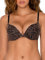 Smart & Sexy Damen Maximum Cleavage Underwire Bra Push-Up-BH, Blickdicht, Klassischer Leopard, 85A