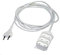 Verlängerungskabel Verlängerung 3-Fach Strom-Kabel Euro-Stecker Weiss 3 Meter