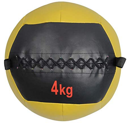 Balls AGYH Medizinbälle Weicher Medizinball, Solider Leder Fitness, Verwendete Zum Auspressen Und Wirft Squash, Komfortabel Und rutschfest, 4 Kg / 6 Kg / 8KG / 10kg (Size : 4KG)