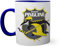 Ice Hockey Team Krefeld Pinguine Eishockey Tasse innen und am Henkel dunkelblau außen weiß 330ml
