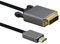 Helos Câble de raccordement HDMI mâle/DVI Premium 4K Noir 3 m