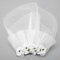 Schleier Clip Haustier Hund Zubehör, Haustier Schleier Hochzeitsschleier Blume Kopfschmuck Schleier Clip Schöne Hochzeit Hund Kopfschmuck Haustier Hochzeit für Katze Kostüm für(L)