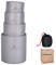 iBasingo Titan Becher Outdoor Camping Faltbare Reisebecher 4 in 1 120ml 180ml 300ml 450ml Doppelwandige Isolierte Tasse Kaffee Trinkgeschirr Leichtes Geschirr für Täglich Gebrauchtes Wandern Ti3032D