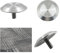 Clou marquage routier parking points - goujon de route en acier inoxydable, avec une tige, à Installer ou sceller dans le béton ou acier, pour parking, garage, escaliers, 3,5 * 5cm, 10 pcs