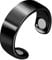 BEAUTYBIGBANG Magnetfeldtherapiering, Magnetischer Schmuck-Magnetring für Frauen mit 2 starken Magneten verstellbar Weiblicher Magnet Schmuck Fingerbekleidung (Schwarz)