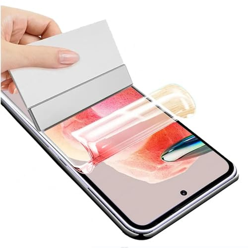 Renwox 2pcs Película hidrogel para Xiaomi Redmi 10C 6.71 | Protector de pantalla transparente flexible a prueba de explosión de alta sensibilidad huella digital-desbloquear hidráulica