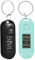 COLLBATH 2pièces Montre De Poche Numérique Étudiante Montre Électronique Silencieuse pour Examens Et Clés Portable Et Pratique Noir Vert