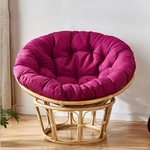 HOUSN 9,110 * 110, Papasansessel Kissen, Papasan Sitzkissen für Hängesessel, Polster Bodenkissen für Schwenksessel, Rund Papasan Sessel, Polyrattan Sessel, Garten Stuhlauflag