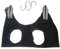 YATEICBC 1 Stück Hängematte für Haustiere, Katzenpflege-Tasche, Hundepflege-Hängematten-Set mit S-Haken für die Hunde- und Katzenpflege (Schwarz, S)