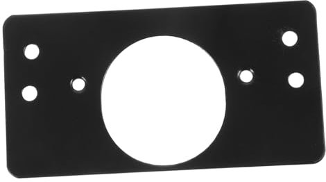 CRILSTYLEO 2st Reparaturplatte Kratzer Reparaturset Aus Edelstahl Scharnierbefestigungsplatte Versteckte Schrankscharniere Reparatursatz Für Türscharniere Türplatte Rostfreier Stahl Black