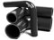 ENKATEC® Tuyau en silicone coudé 90° - Pour turbo - Diamètre intérieur : 13-114 mm - Taille au choix - Couleur : noir - Diamètre intérieur : 57 mm