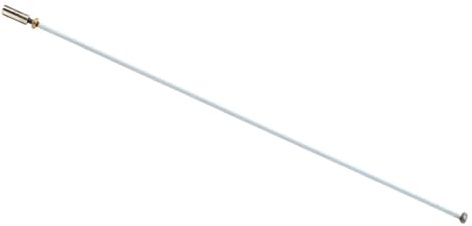 Halsstab für E-gitarren 45cm Weiß Metall Gh24 | Zwei Wege Verstellung, Zuverlässige Passform, Vielseitig Nutzbar, Schlankes Modernes Design