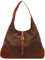 Suweir Handtasche Damen Wildleder Schultertasche Groß Hobo Tote Bag Tragbare Shopper Tasche Retro Henkeltaschen Casual Shoulder Bag Suede Tasche für Alltag, Reisen, Arbeit Rotbraun
