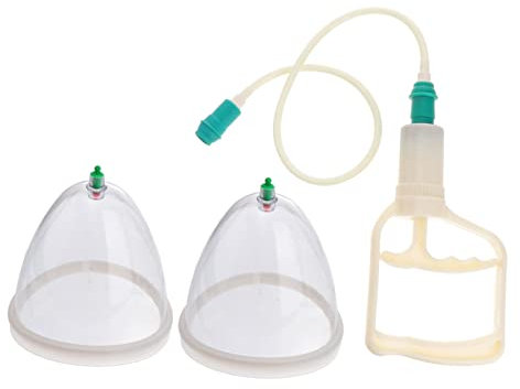 GARVALON Dispositif De Ventouses Sous Vide En Abs 15Cm Pour Massage ÉLectrique Corps Entier Soulagement Douleurs Dos ÉPaules Cou AméLioration Circulation Sanguine