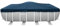 Intex 28079 - Lona de Invierno para Piscina Rectangular, 4,00 x 2,00 m, Grosor 50/100