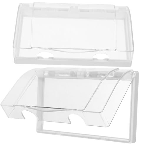 DOITOOL Badezimmer-steckdosenabdeckung Mit Steckdosenschutz Steckdosengehäuse Für Die Selbstklebendes Design