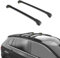 TURTLE kompatibel mit Ford Ranger Wildtrak (T6-P703/Pa) 2024-2024 Air1 Dachträger | SCHWARZ