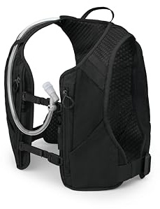 Osprey Escapist Velocity 6L Bike Vest Hydration Backpack with Hydrualics Reservoir, Black, L/XL