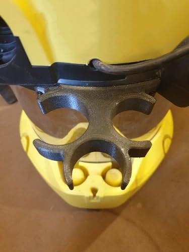 Supporto per tubo flessibile per aspirapolvere Karcher WD3 Premium realizzato in materiale composito di plastica resistente