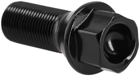 Tornillos Antirrobo Coche, Tuercas Ruedas Coche 4 Pernos de Tuerca de Rueda 36136890324 M14 x 1,25, Color Negro, Uso Apto para BMW F25, X3, F10, E70 y X6.