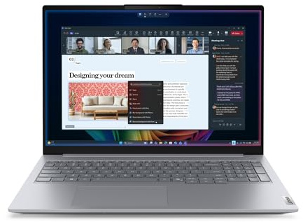 Lenovo ThinkBook 16 Gen 9 (16 Intel), Intel® Core™ Ultra 7 355 (up to 3.50GHz), 16 WUXGA Non-Touch, 32GB, 512GB SSD M.2 2242 PCIe Gen4 QLC, Intel® Graphics, BT 5.4,Wi-Fi 7, Ethernet
