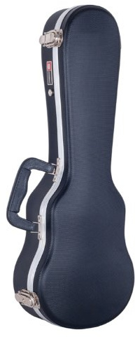 Crossrock, CRA860SUBK Hartschalenkoffer für Sopran-Ukulele, superleicht, ABS, Schwarz