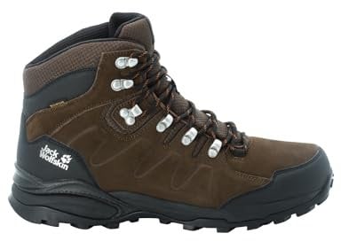 Jack Wolfskin Herren Refugio Texapore Mid M Walking Schuh, Brown Phantom, 45.5 EU